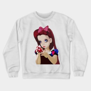 Snow white Crewneck Sweatshirt